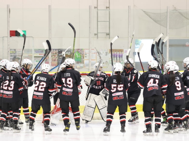 アイスホッケー集合写真