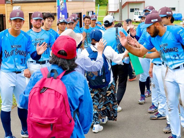 別海パイロットスピリッツお見送りシーン